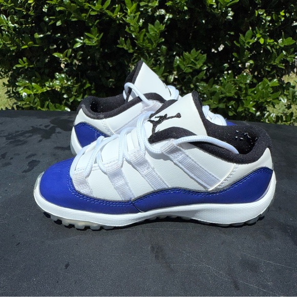 Air Jordan 11 Retro Low TD Concord Sketch White Black Blue Size 9C - Picture 6 of 9